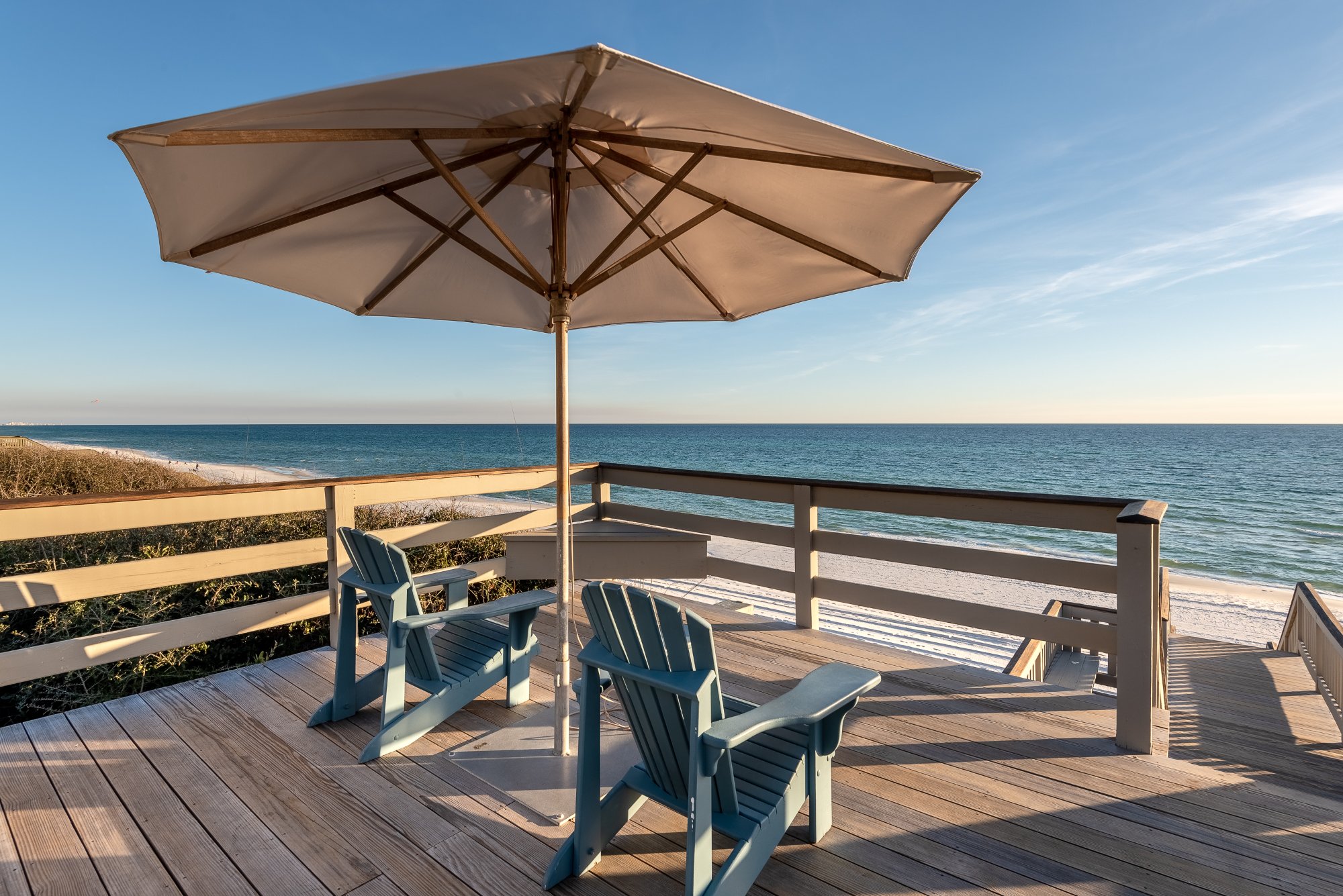 Rosemary Beach boardwalk to Gulf